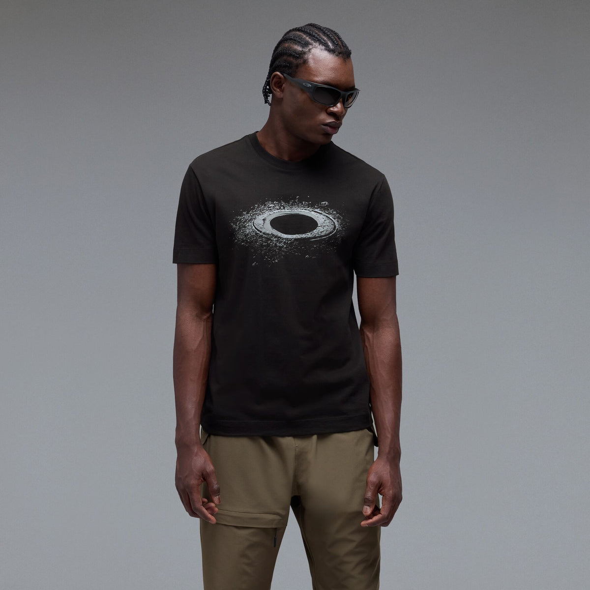 T-Shirt OAKLEY LUNAR ELLIPSE TEE Nero