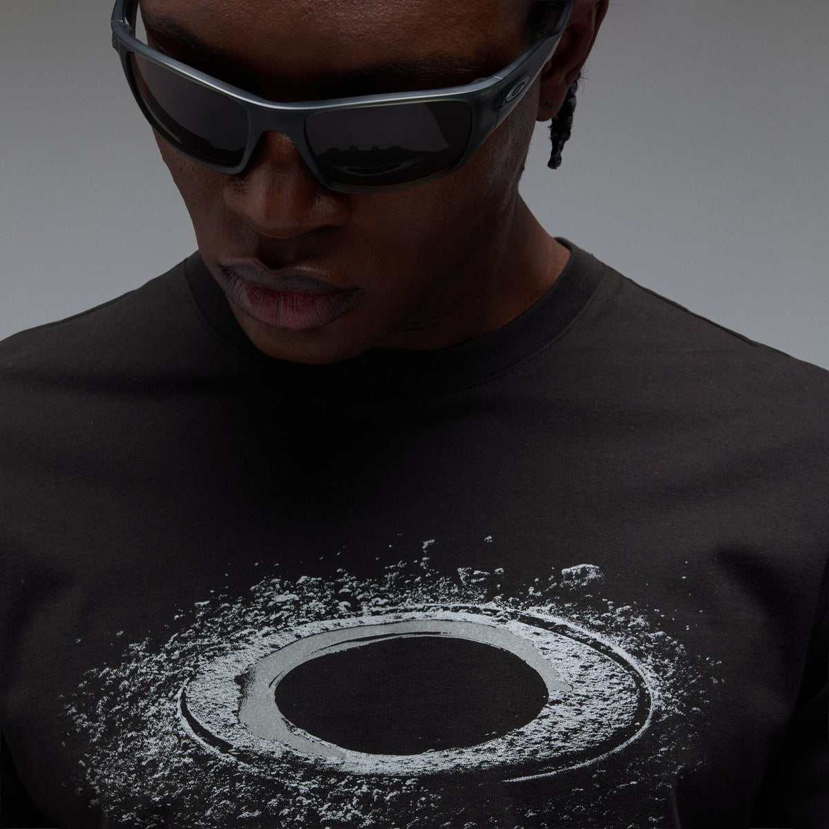 T-Shirt OAKLEY LUNAR ELLIPSE TEE Nero