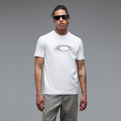 T-shirt OAKLEY LUNAR ELLIPSE Bianca