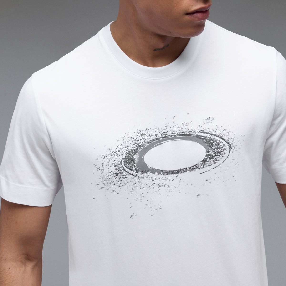 T-Shirt OAKLEY LUNAR ELLIPSE TEE Bianco