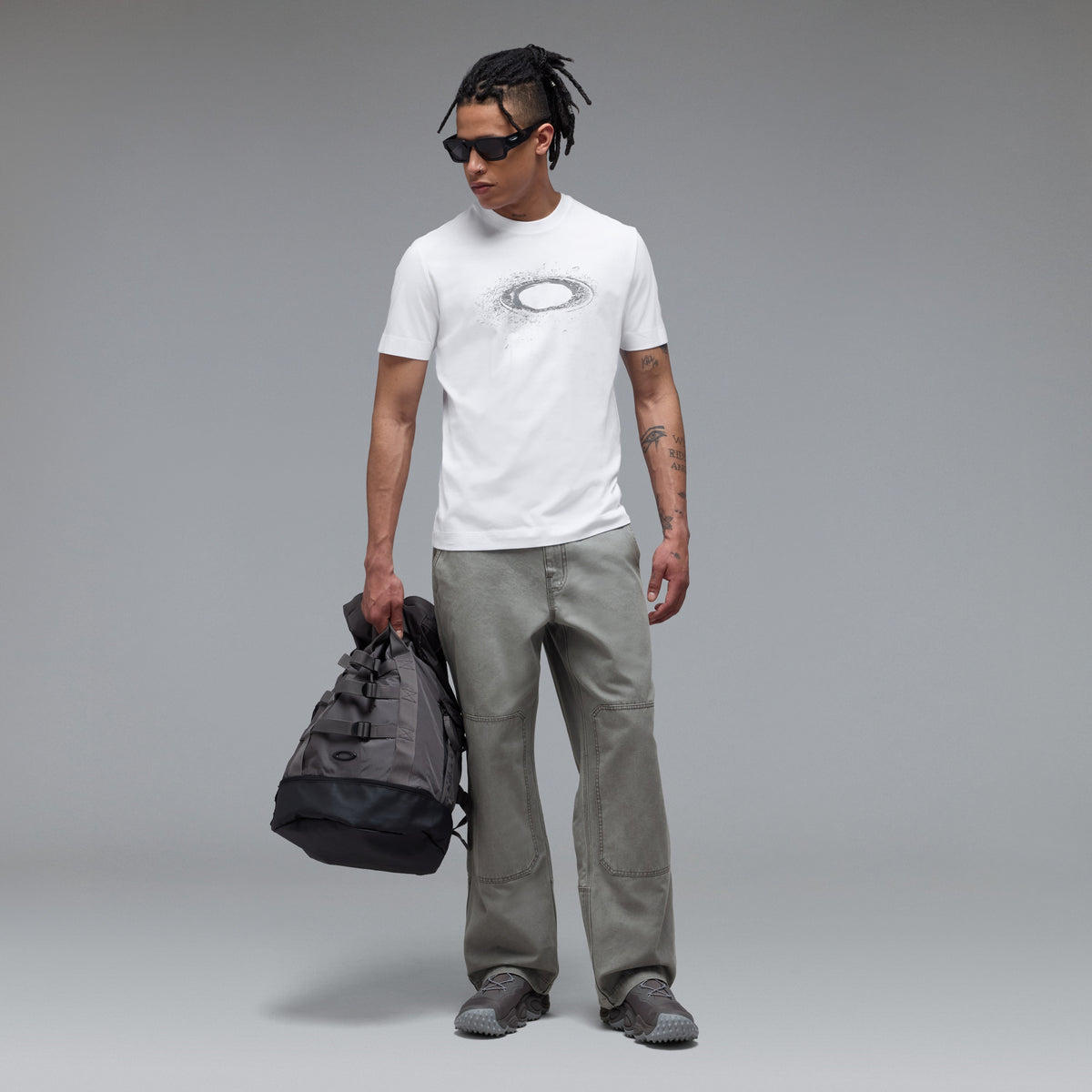 T-Shirt OAKLEY LUNAR ELLIPSE TEE Bianco