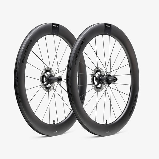 Coppia di Ruote SCOPE Race All Road R6.A Tubeless Ready (Centerlock) Nera