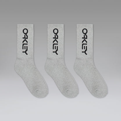 Calzini OAKLEY B1B SOCKS 2.0 Grigi (x3 paia)