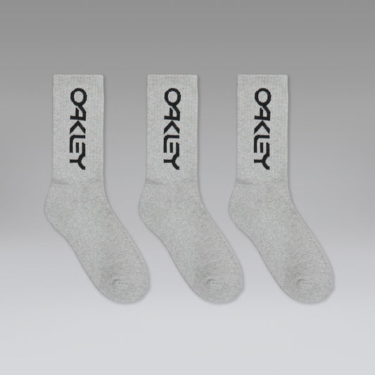 Calzini OAKLEY B1B SOCKS 2.0 Grigi (x3 paia)