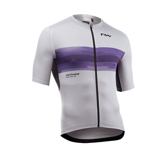 NORTHWAVE FORCE EVO Maglia a maniche corte Grigio/viola