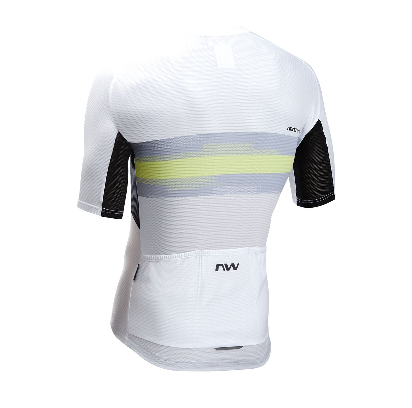 NORTHWAVE FORCE EVO Maglia a maniche corte Bianco/Verde