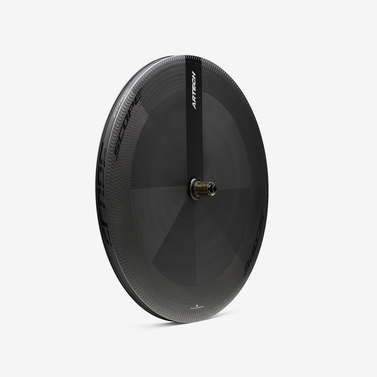 Ruota posteriore lenticolare SCOPE Artech nera