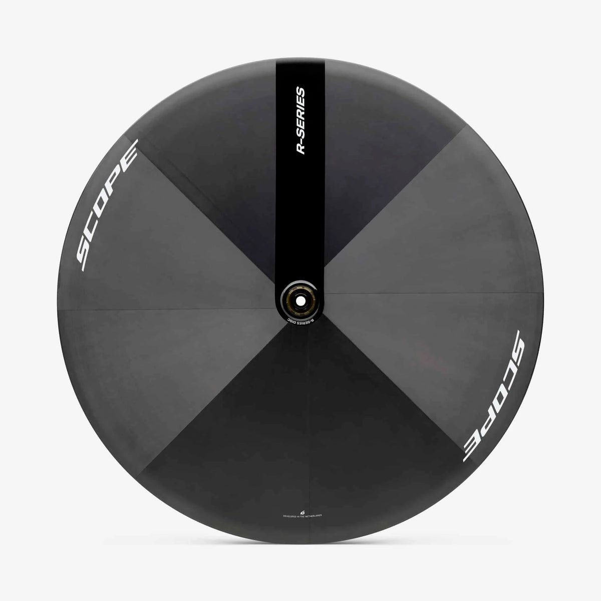 Ruota posteriore lenticolare SCOPE Race Disc bianca