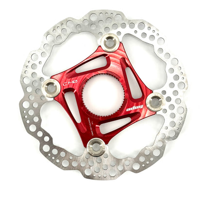 Disco flottante HOPE Centerlock rosso