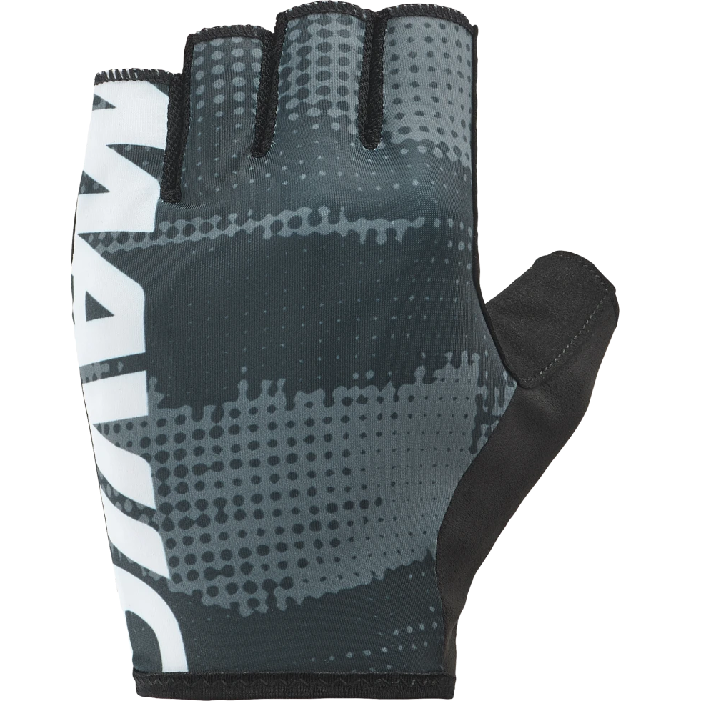 Guanti corti MAVIC ESSENTIAL PADDED GRAPHIC Nero
