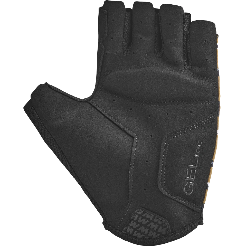 Guanti corti MAVIC ESSENTIAL PADDED GRAPHIC Nero/Bianco
