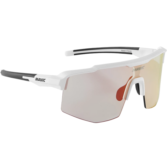 Occhiali MAVIC MVS SHIELD PHOTOCHROMIC Lente fotocromatica bianca rossa