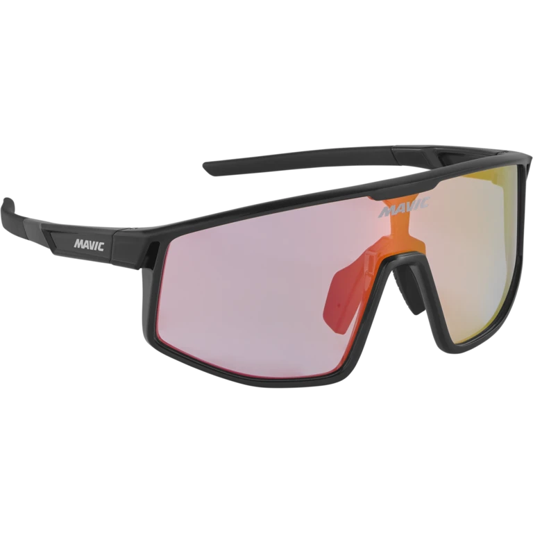 Occhiali Mavic MVS Speedblast fotocromatici neri con lente rossa