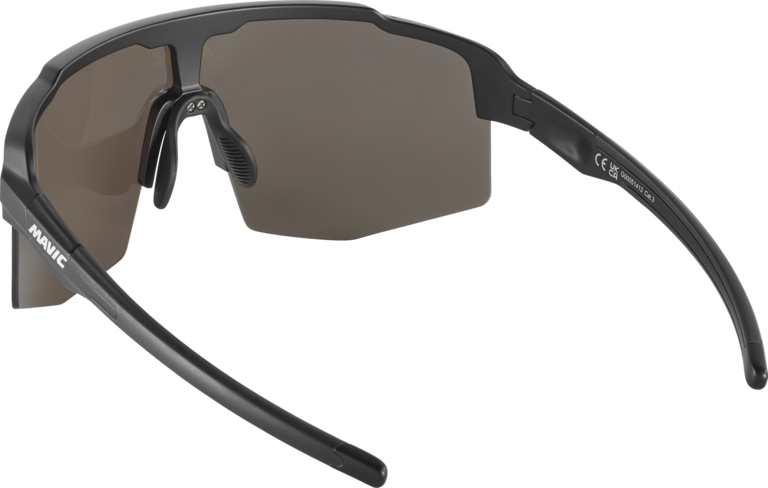 Occhiali Mavic MVS Shield neri con lente dorata - vista 2