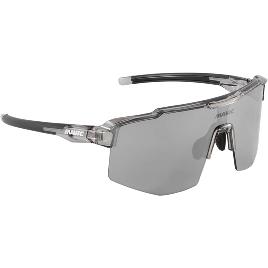 Occhiali Mavic MVS Shield grigio fumo con lente argentata