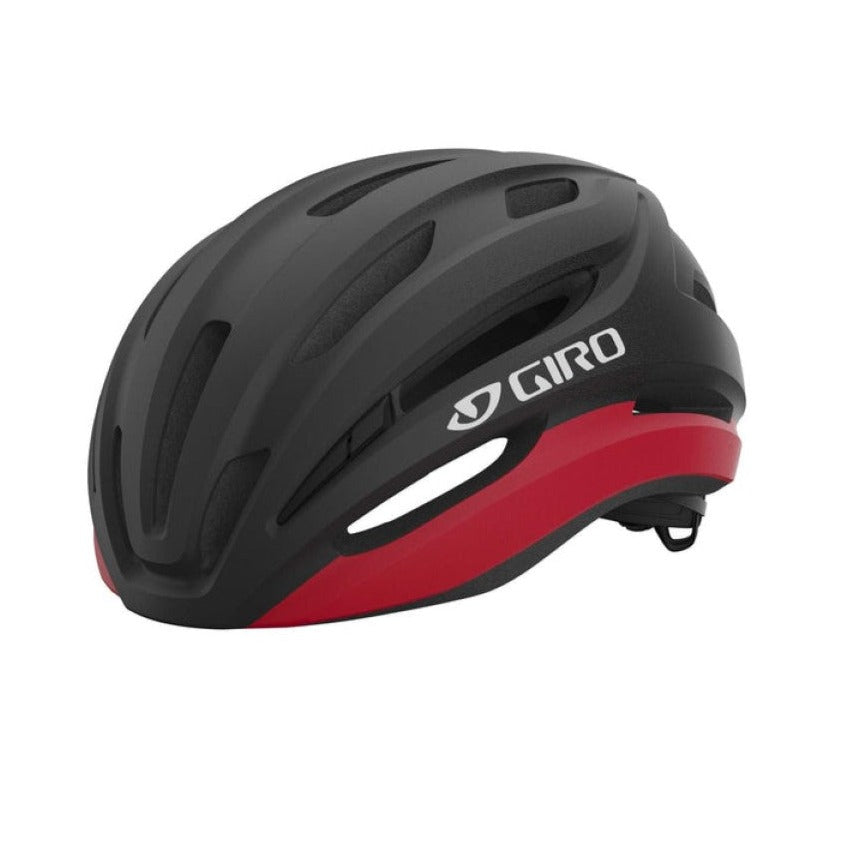 Casco da strada GIRO ISODE II Nero opaco/Rosso