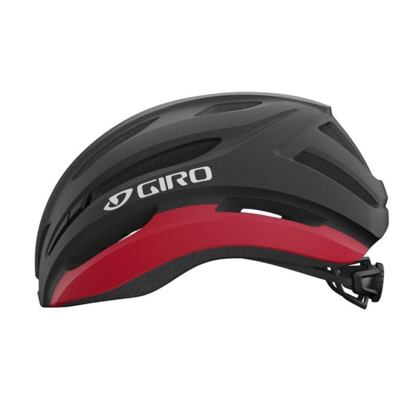 Casco da strada GIRO ISODE II Nero opaco/Rosso