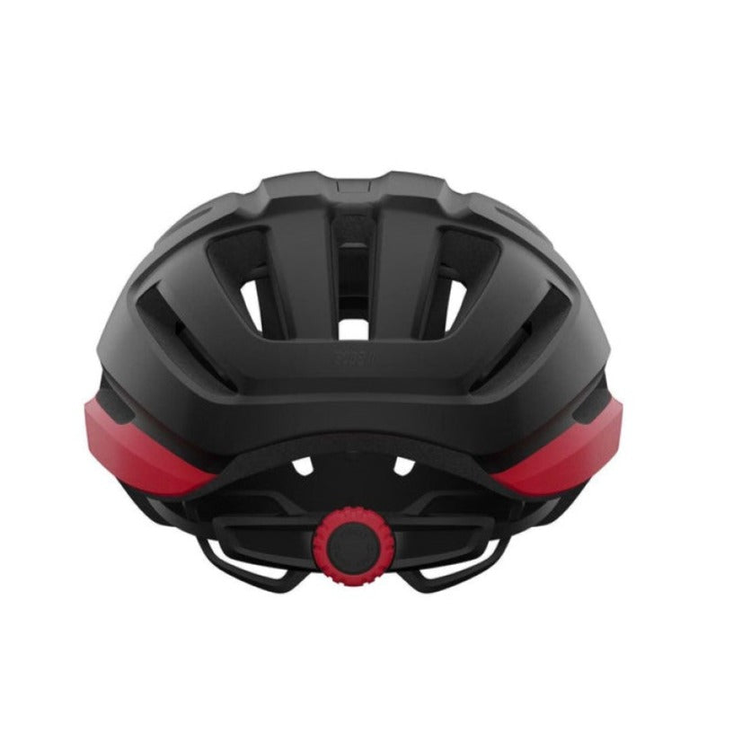 Casco da strada GIRO ISODE II Nero opaco/Rosso