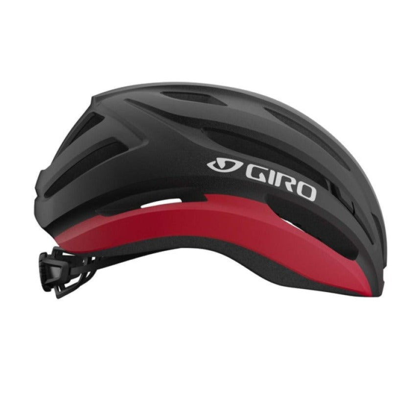 Casco da strada GIRO ISODE II Nero opaco/Rosso