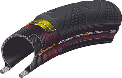 Copertone CONTINENTAL GRAND PRIX 4 SEASON TubeType nero