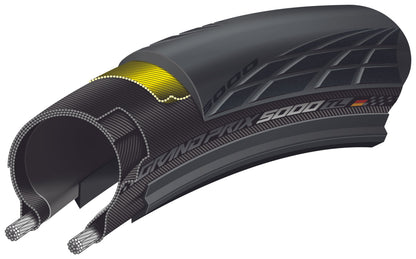 Pneumatico CONTINENTAL GRAND PRIX 5000 S TR 650b Tubeless Ready Marrone