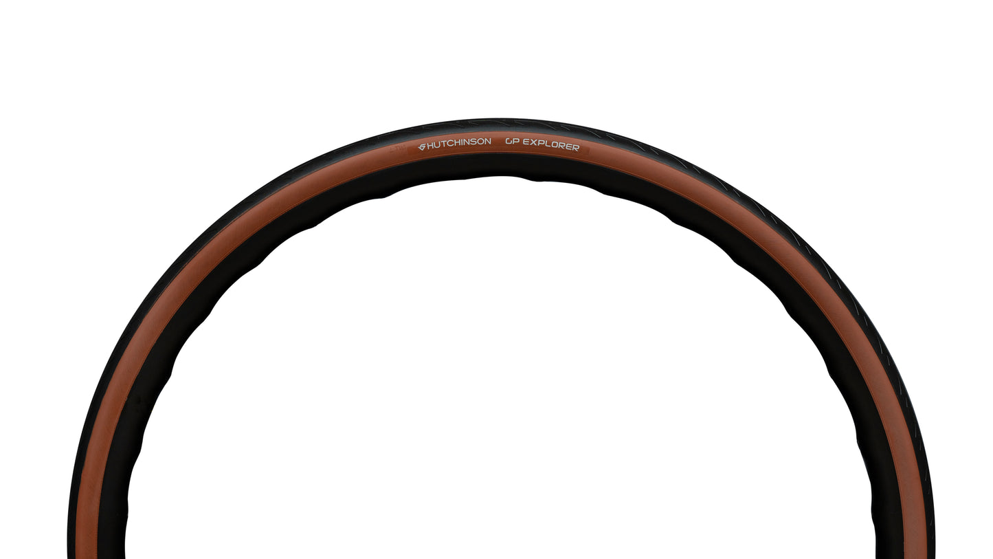 Pneumatico HUTCHINSON GP EXPLORER 700c TubeType Brown