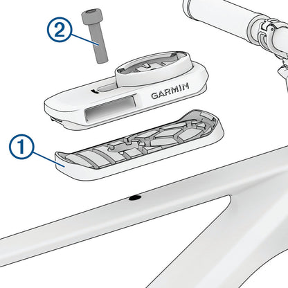 Supporto Tubo Superiore per GARMIN EDGE MTB