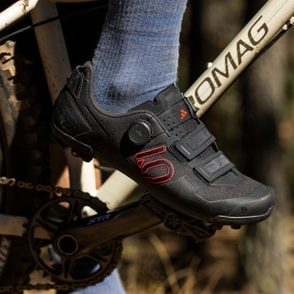 Scarpe MTB ADIDAS FIVE TEN KESTREL BOA Nero/Rosso