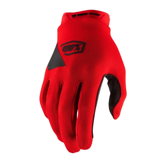 100% Guanti RIDECAMP Junior Rosso