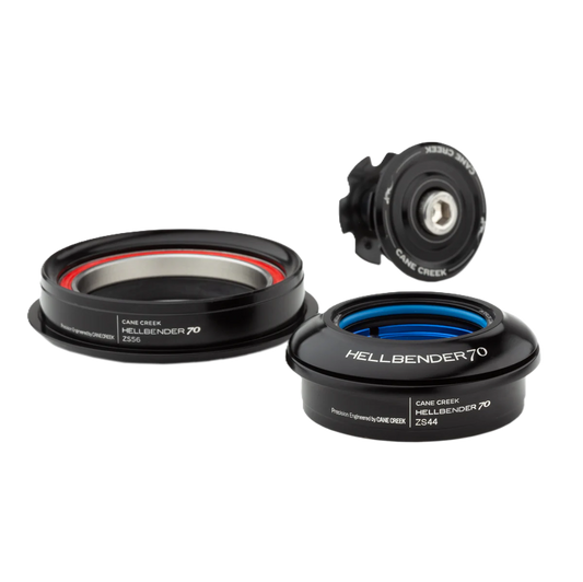 Serie Sterzo Semi-Integrata CANE CREEK HELLBLENDER 70 1"1/8 ZS44/ZS56 Nera