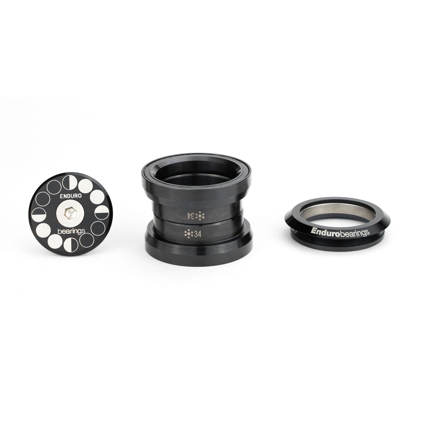 ENDURO BEARINGS Cuffia 1 1/8 EC34/EC34mm Ossido nero