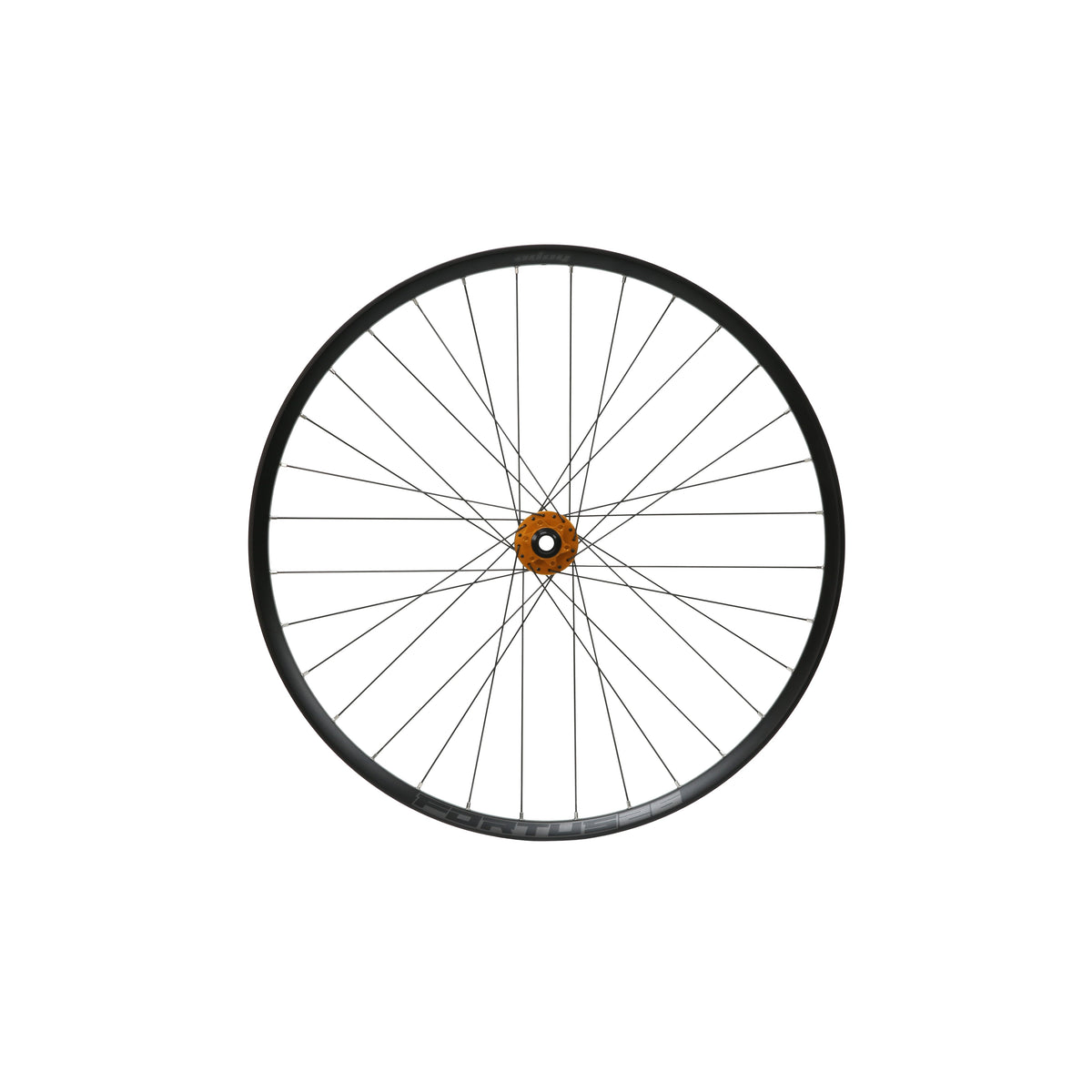 Ruota anteriore HOPE Fortus 26 W da 26 pollici, mozzo Pro 5 arancione