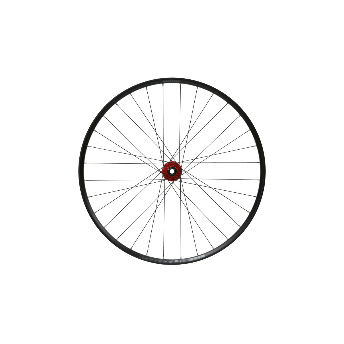 Ruota anteriore HOPE Fortus 23 W da 27,5 pollici, mozzo Pro 5 rosso