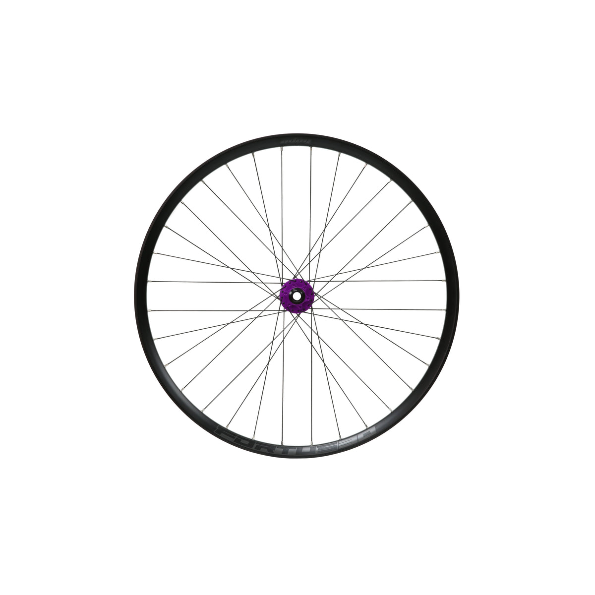 Ruota anteriore HOPE Fortus 30 W da 27,5 pollici, mozzo Pro 5 viola