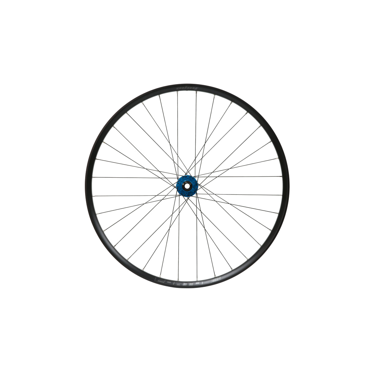 Ruota anteriore HOPE Fortus 30 W SC da 27,5 pollici, mozzo Pro 5 blu