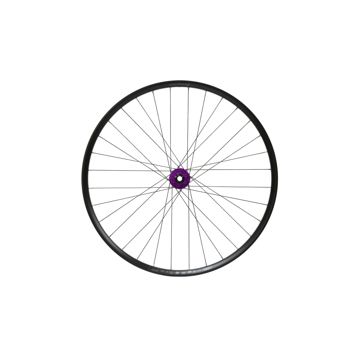 Ruota anteriore HOPE Fortus 30 W SC da 27,5 pollici, mozzo Pro 5 viola