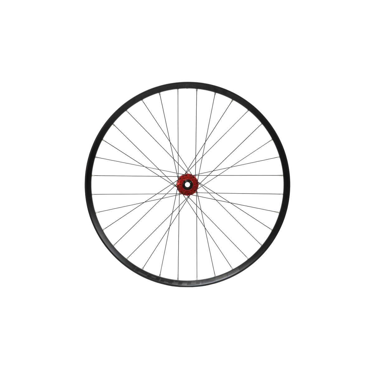 Ruota anteriore HOPE Fortus 35 W da 27.5 pollici, mozzo Pro 5 rosso