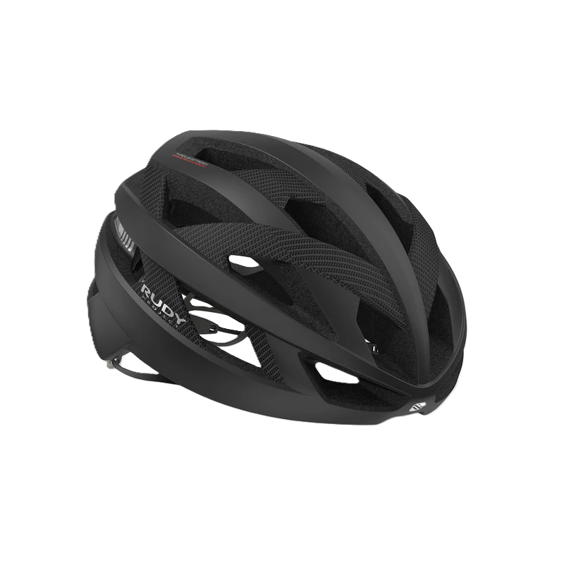 RUDY PROJECT REBEL CARBON Casco da strada Nero Opaco