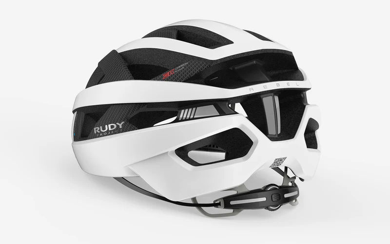 Casco da strada RUDY PROJECT REBEL CARBON Bianco opaco