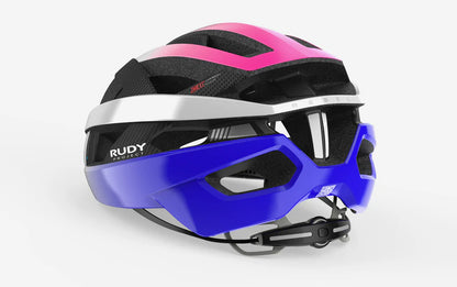 Casco da Strada RUDY PROJECT REBEL CARBON Bianco/Viola/Rosa