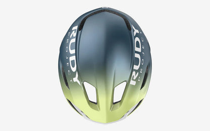 Casco da Strada RUDY PROJECT NYTRON Blu/Verde Matt