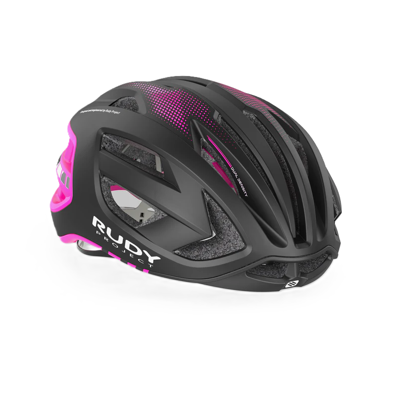RUDY PROJECT EGOS Casco da strada nero/rosa