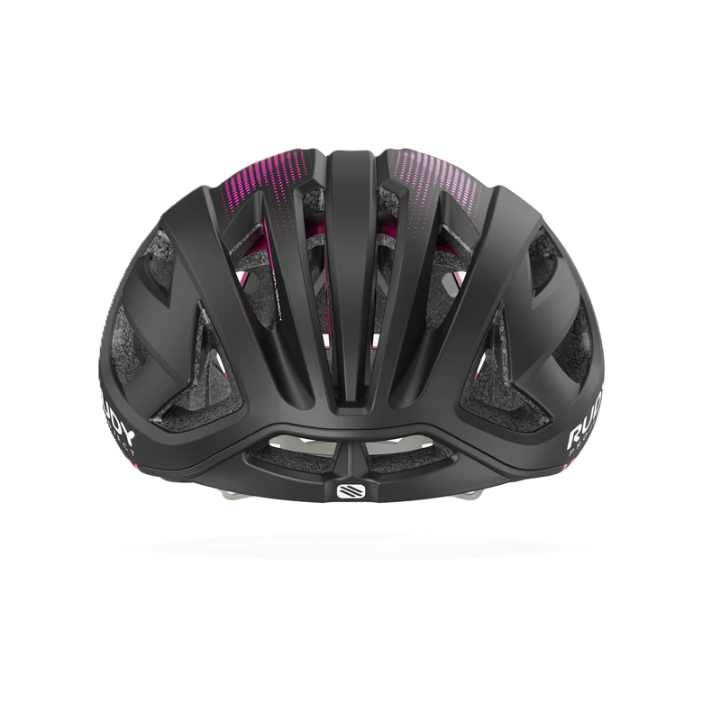 RUDY PROJECT EGOS Casco da strada nero/rosa