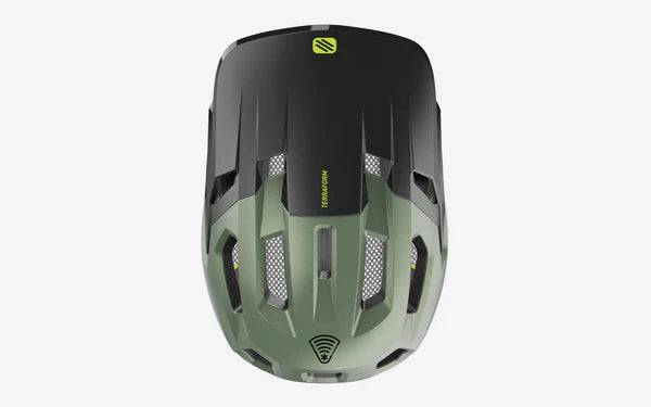 Casco MTB RUDY PROJECT TERRAFORM Verde/Nero