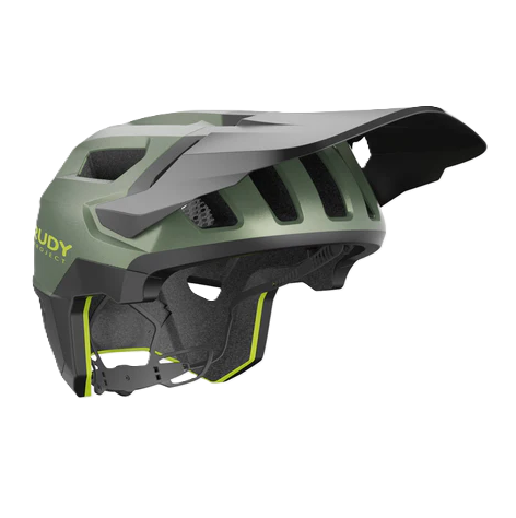 Casco MTB RUDY PROJECT TERRAFORM Verde/Nero