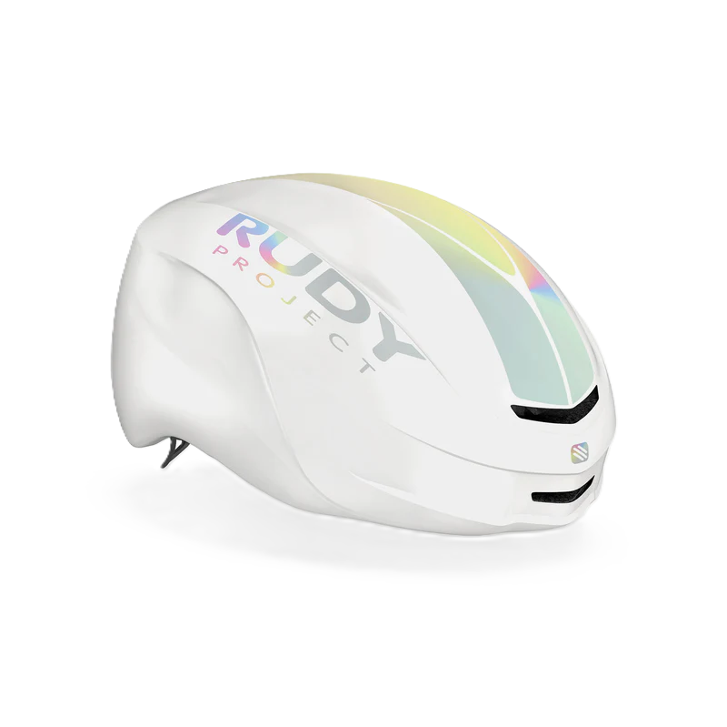 RUDY PROJECT NYTRON PRO Casco da strada Bianco Iridescente Opaco