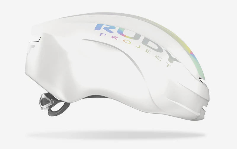 RUDY PROJECT NYTRON PRO Casco da strada Bianco Iridescente Opaco