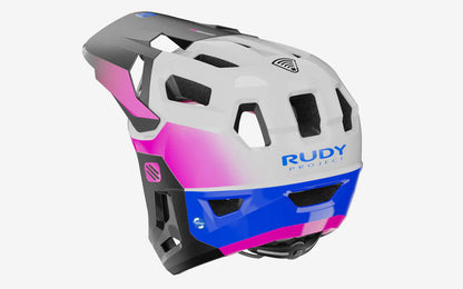 Casco MTB RUDY PROJECT TERRAFORM PRO Bianco/Rosa