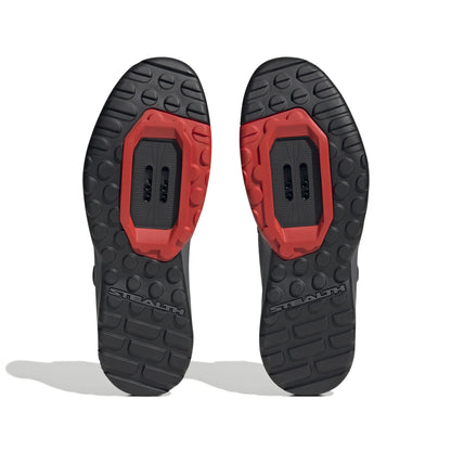 Scarpe MTB ADIDAS FIVE TEN TRAILCROSS PRO CLIP-IN Grigio/Nero/Rosso
