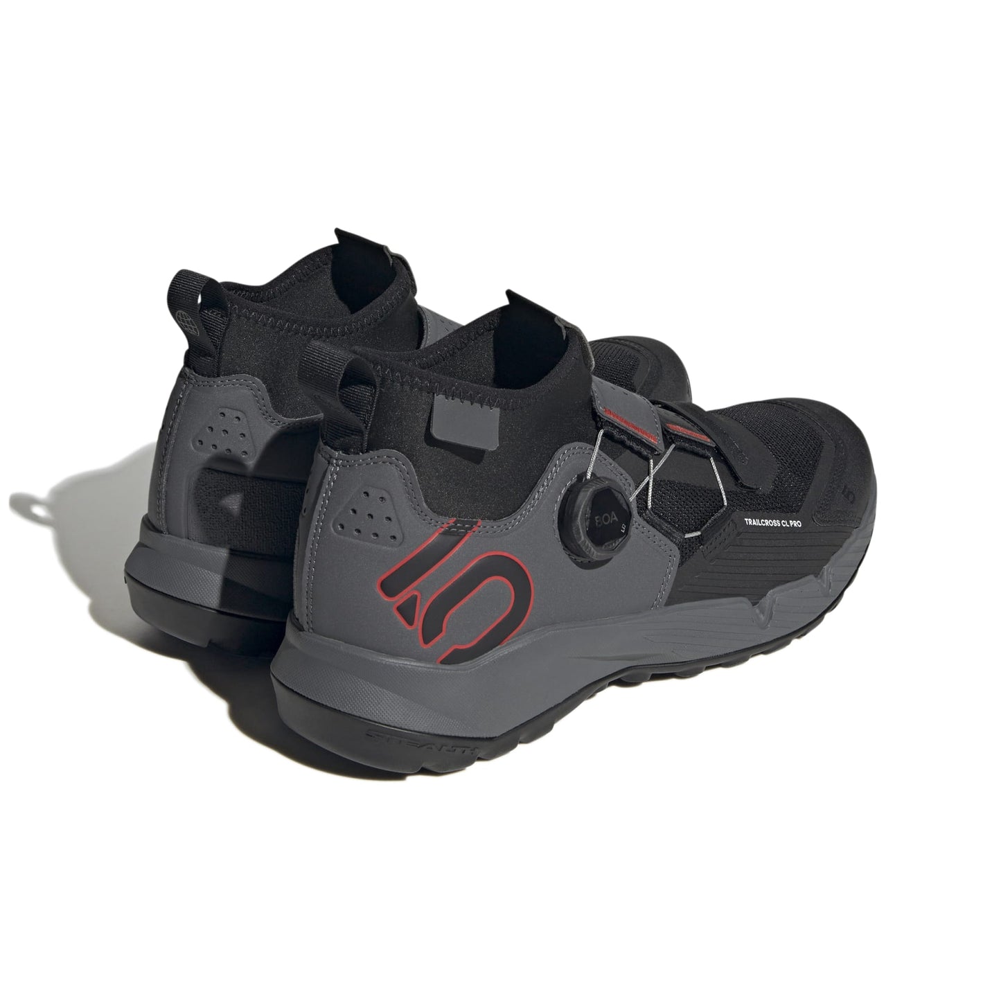 Five Ten TRAILCROSS PRO CLIP-IN Scarpe MTB Grigio/Nero/Rosso